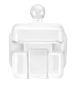 ┬®DynaFlex-Norris Clear Bracket Front View.webp