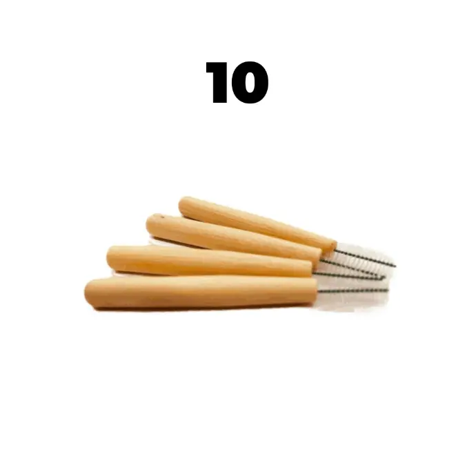 10x periute interdentare bambus