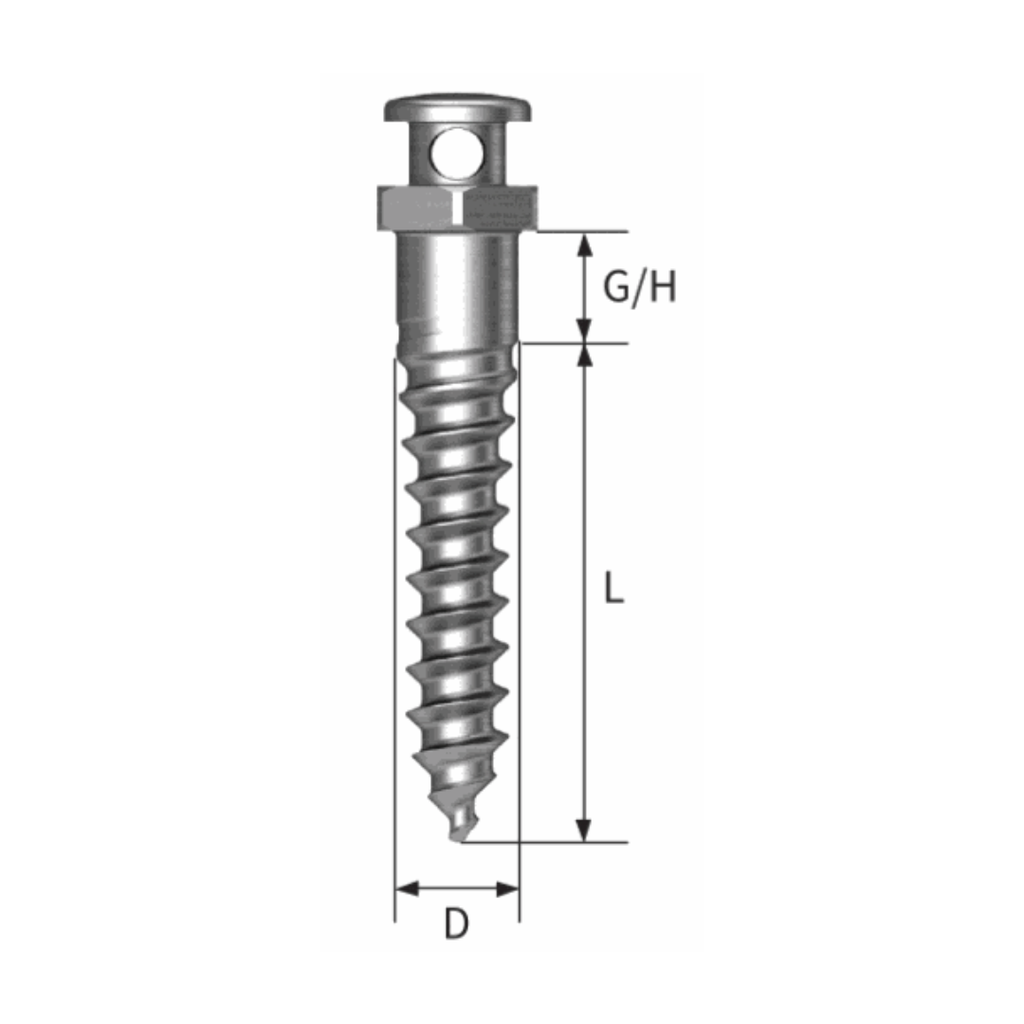 20x mini implanturi OrthAnchor tip buton + instrumentar