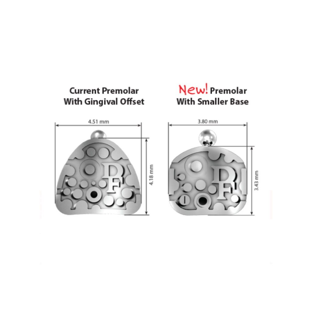 10x seturi bracketi autoligaturanti pasivi Norris 7x7