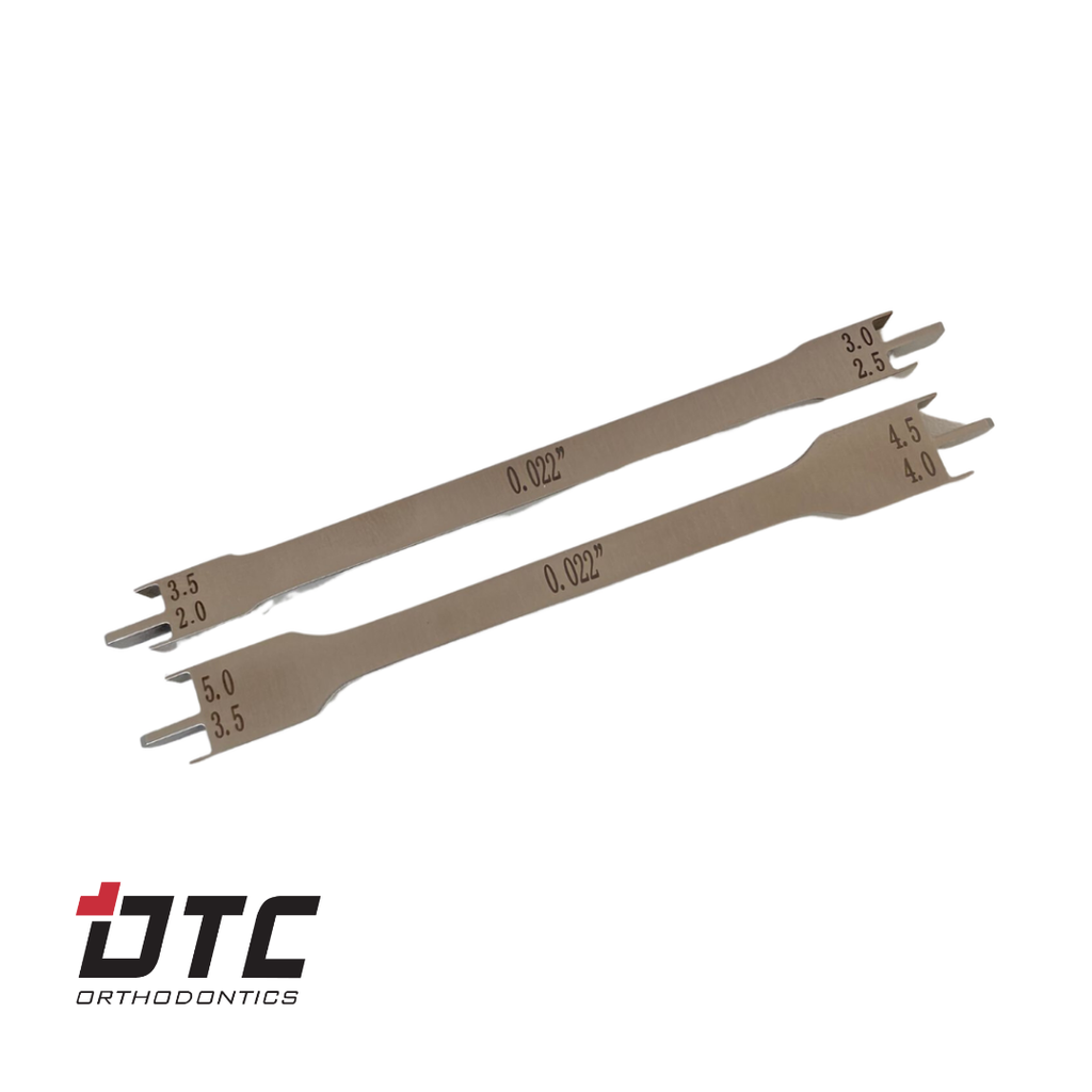 Joja pozitionare bracketi dreapta DTC - set 2.0mm-5.0mm