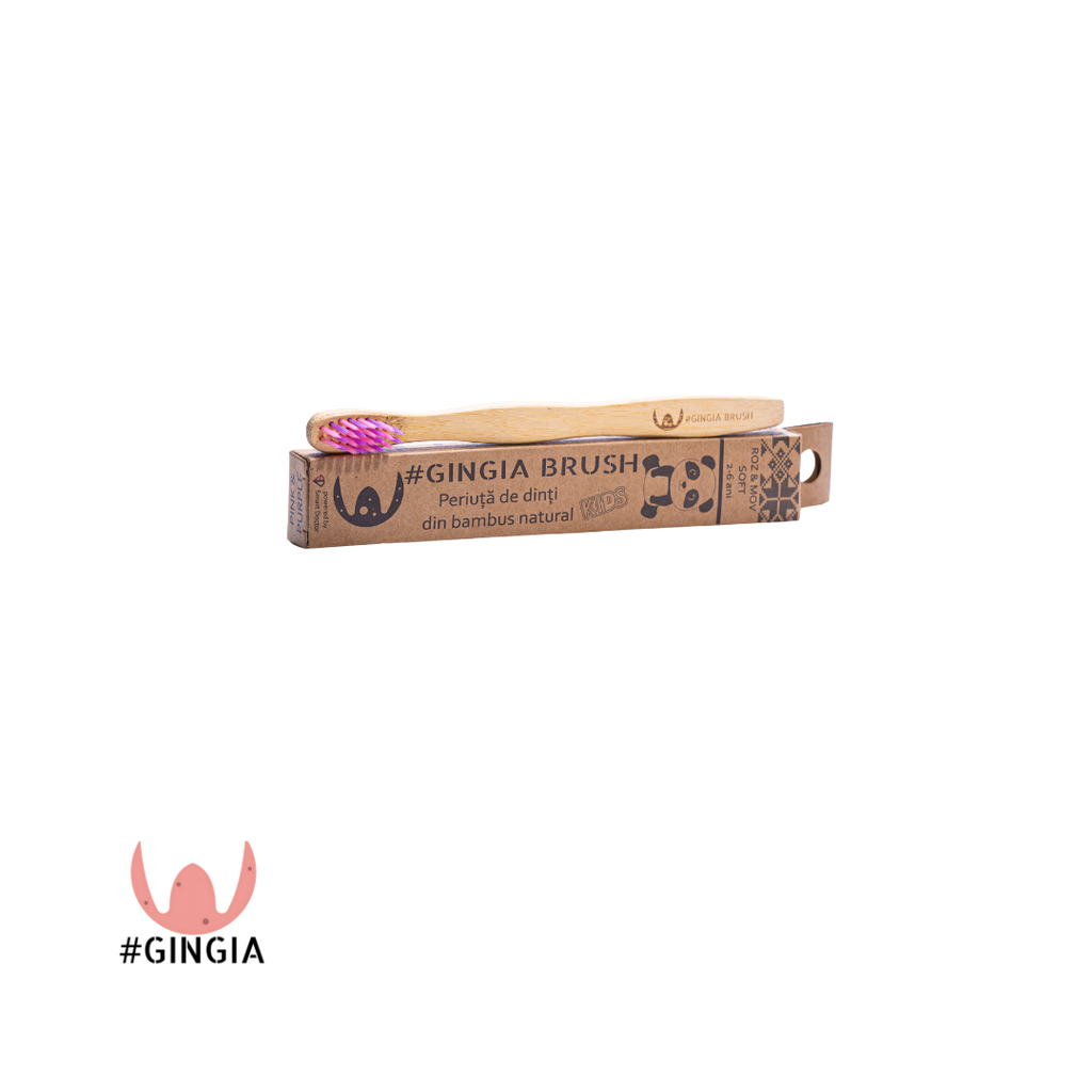Periuta bambus copii soft 3-6 ani