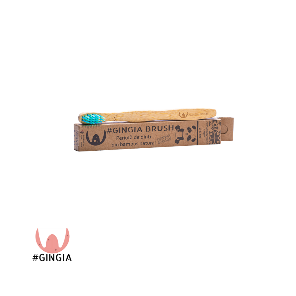 Periuta bambus copii soft 3-6 ani