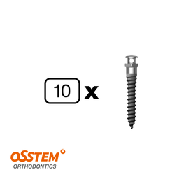 10x mini implanturi OrthAnchor buton cu orificiu